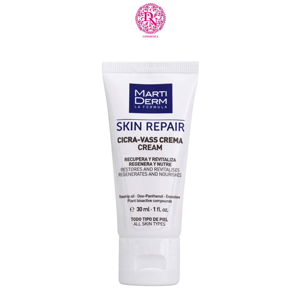 KEM DƯỠNG TÁI TẠO PHỤC HỒI DA NHẠY CẢM MARTIDERM SKIN REPAIR CICRA VASS CREAM 2ML