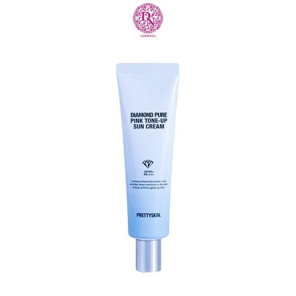 KEM CHỐNG NẮNG PRETTY SKIN DIAMOND PURE PINK TONE-UP SUN CREAM 50ML