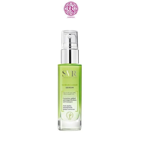 SERUM LÀM GIẢM MỤN, MỜ THÂM, SE KHÍT LỖ CHÂN LÔNG SVR SEBIACLEAR SERUM 30ML