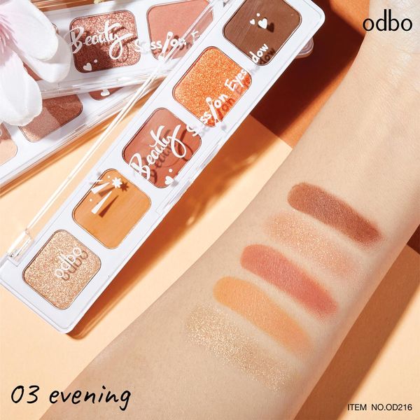 BẢNG PHẤN MẮT ODBO BEAUTY SESSION EYESHADOW OD216