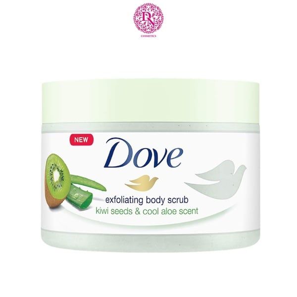 TẨY TẾ BÀO CHẾT CƠ THỂ DOVE EXFOLIATING BODY POLISH SCRUB CHIẾT XUẤT TRÁI LỰU 298G