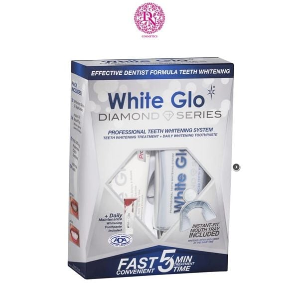 KEM ĐÁNH RĂNG KÈM BÀN CHẢI WHITE GLO 150G