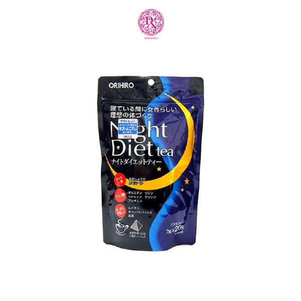 TRÀ GIẢM CÂN NIGHT DIET TEA ORIHIRO NHẬT (2GX20 GÓI)