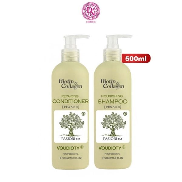 DẦU GỘI XẢ BIOTIN & COLLAGEN PASIORI MẪU MỚI (CÓ TEM VISI)