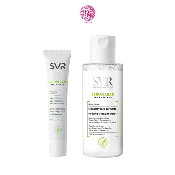 SET KEM TRỊ MỤM & TẨY TRANG SVR 40ML+75ML