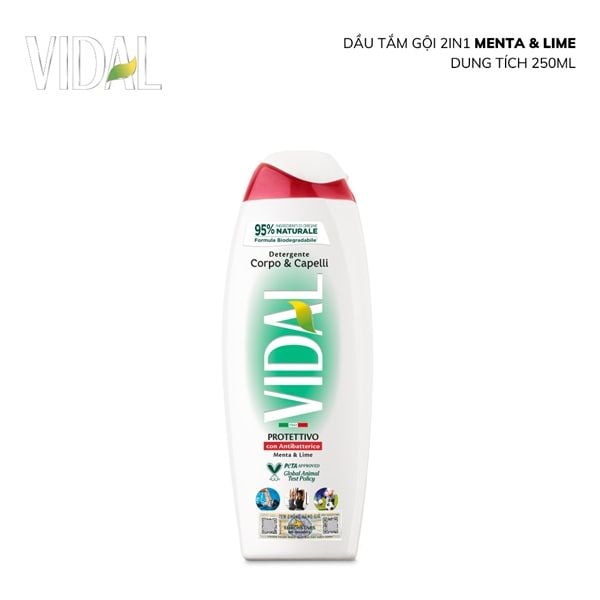 DẦU TẮM GỘI VIDAL