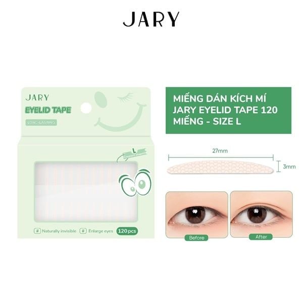 MIẾNG DÁN KÍCH MÍ TÀNG HÌNH JARY EYELID TAPE