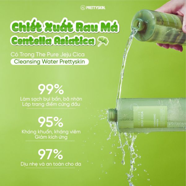 NƯỚC TẨY TRANG PRETTY SKIN CLEANSING WATER 500ML