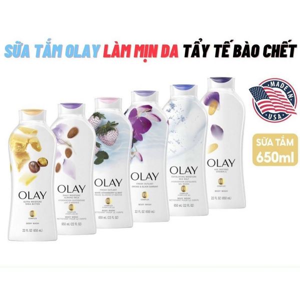 SỮA TẮM OLAY FRESH OUTLAST 650ML