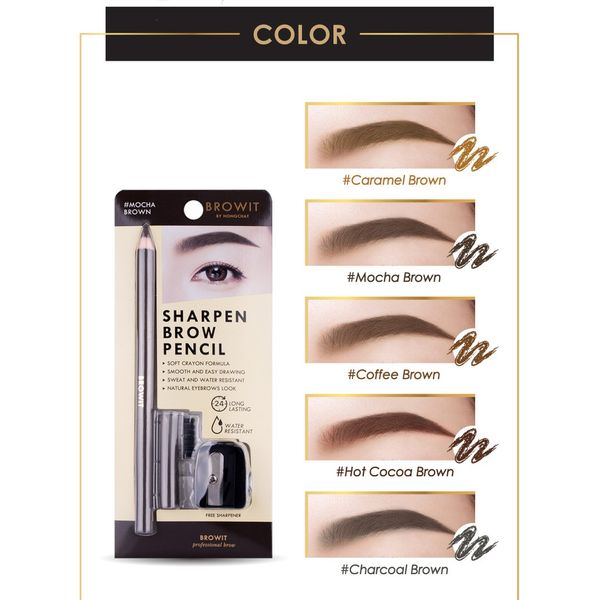 CHÌ KẺ MÀY BROWIT BY NONGCHAT SHARPEN BROW PENCIL