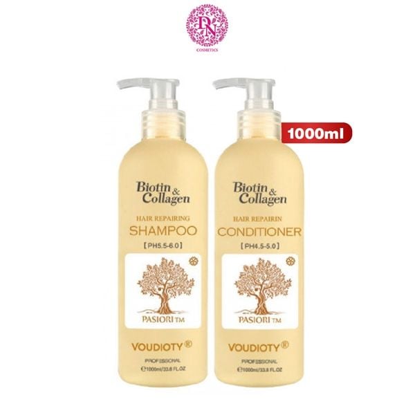 DẦU GỘI XẢ BIOTIN & COLLAGEN PASIORI MẪU MỚI (CÓ TEM VISI)