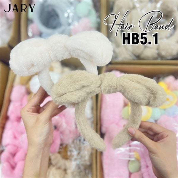 BĂNG ĐÔ CÀI TÓC HÌNH NƠ JARY HAIR BAND - HB5 - HB5.1