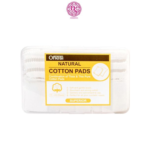 BÔNG TẨY TRANG OHESI NATURAL COTTON PADS