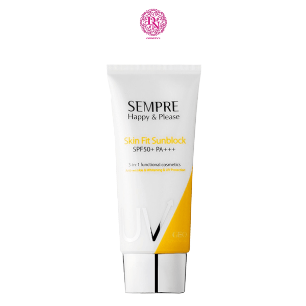 KCN GEO SEMPRE HAPPY & PLEASE SKIN FIT SUNBLOCK SPF50 50ML