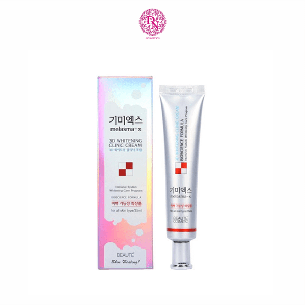 KEM ĐIỀU TRỊ THÂM NÁM TÀN NHANG TRẮNG DA MELASMA-X 3D WHITENING CLINIC CREAM 35G