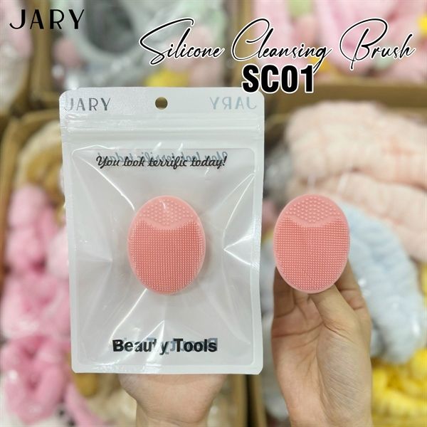 MIẾNG SILICONE RỬA MẶT JARY SILICONE CLEANSING BRUSH