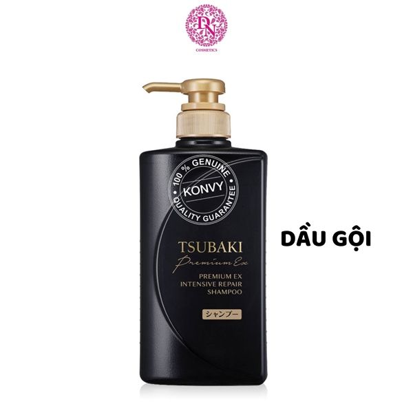 DẦU GỘI VÀ XẢ CAO CẤP TSUBAKI 490ML