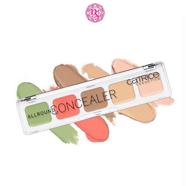 CHE KHUYẾT ĐIỂM CATRICE 5 Ô ALLROUND CONCEALER PALETTE (HỒNG XANH)