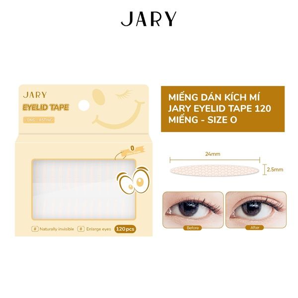 MIẾNG DÁN KÍCH MÍ TÀNG HÌNH JARY EYELID TAPE