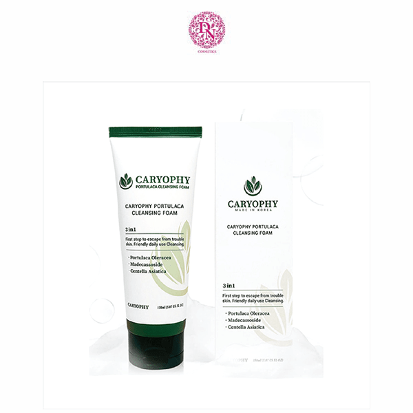 SRM TRỊ MỤN CARYOPHY PORTULACA CLEANSING FOARM