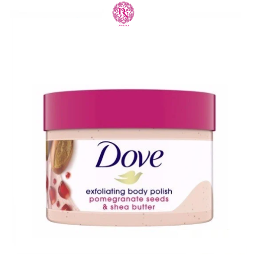 TẨY TẾ BÀO CHẾT CƠ THỂ DOVE EXFOLIATING BODY POLISH SCRUB CHIẾT XUẤT TRÁI LỰU 298G