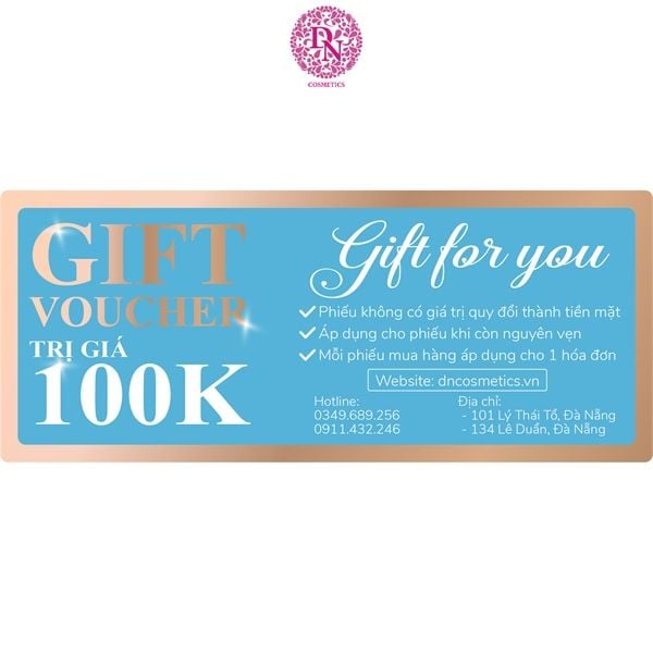 VOUCHER DN COSMETICS TRỊ GIÁ