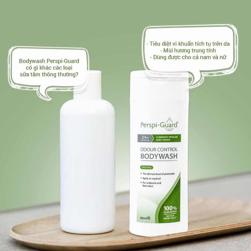 Sữa tắm ngăn mùi PerspiGuard Odour Control Body Wash 200ml DN