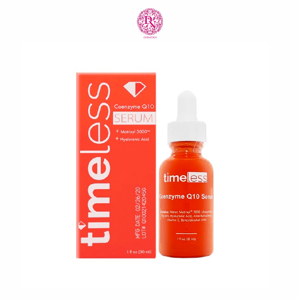 SERUM TIMELESS CHỐNG LÃO HÓA Q10 (CAM) DN Cosmetics 1 Mỹ Phẩm