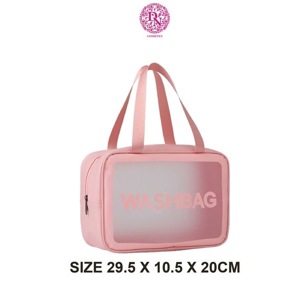 TÚI ĐỰNG MỸ PHẨM TRONG SUỐT JARY COSMETICS WASH BAG
