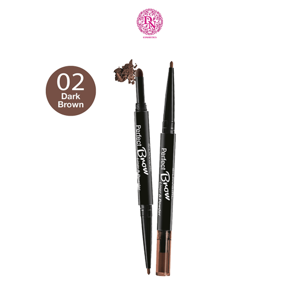 CHÌ MÀY ĐỊNH HÌNH 2 ĐẦU SILKY GIRL PERFECT BROW LINER & POWDER