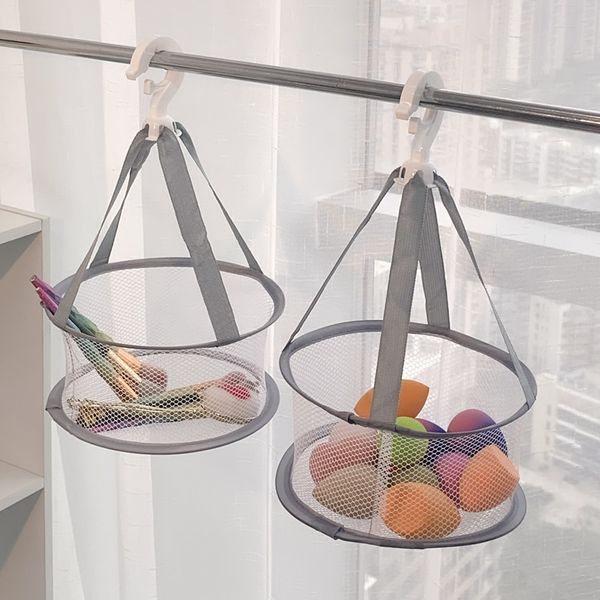 GIỎ TREO PHƠI KHÔ CỌ TRANG ĐIỂM JARY HANGING BRUSH BASKET