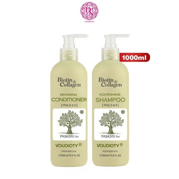 DẦU GỘI XẢ BIOTIN & COLLAGEN PASIORI MẪU MỚI (CÓ TEM VISI)