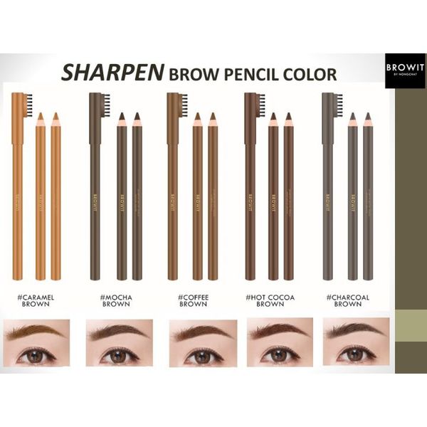 CHÌ KẺ MÀY BROWIT BY NONGCHAT SHARPEN BROW PENCIL