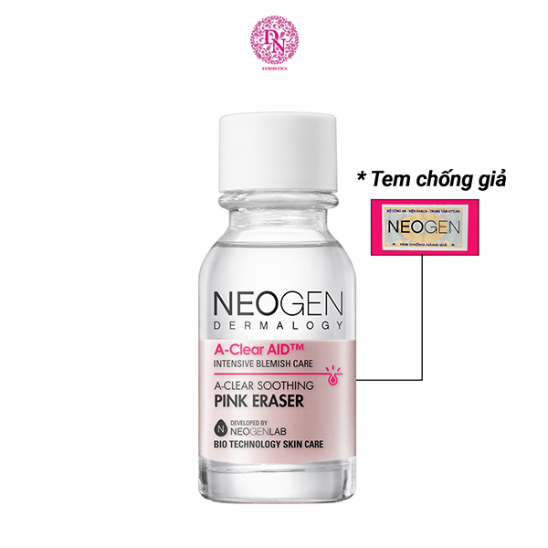 SIÊU TINH CHẤT CHẤM MỤN NEOGEN DERMALOGY A- CLEAR SOOTHING PINK ERASER 15ML