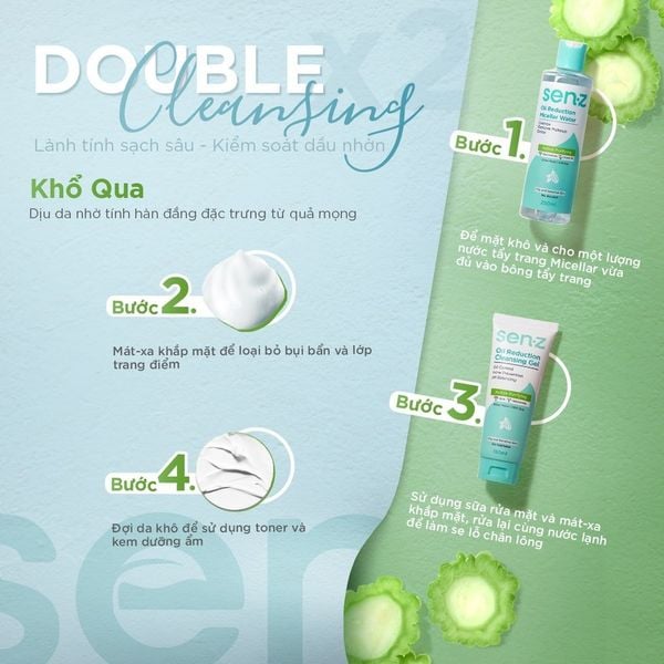 SỮA RỬA MẶT SENZ CLEANSING GEL