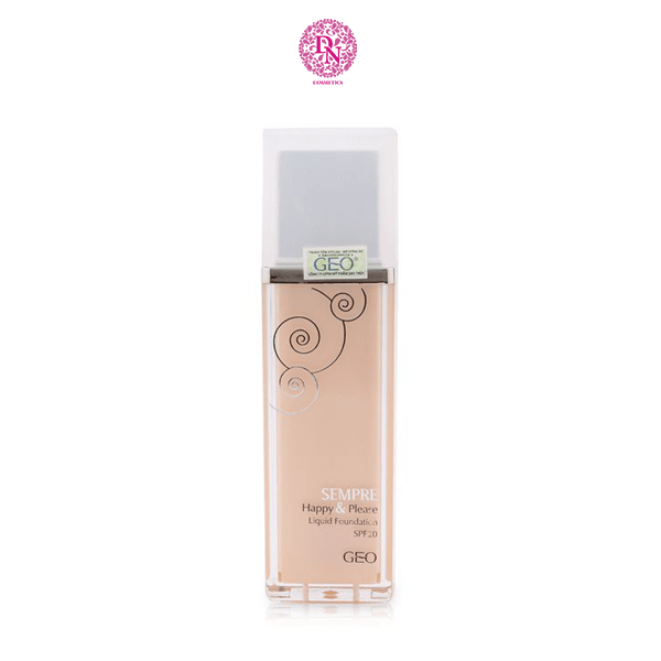 KEM NỀN GEO SEMPRE HAPPY & PLEASE LIQUID FOUNDATION MÀU VÀNG