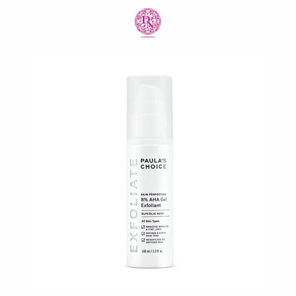 GEL TẨY TẾ BÀO CHẾT PAULA'S CHOICE SKIN PERFECTING 8% AHA GEL EXFOLIANT 100ML