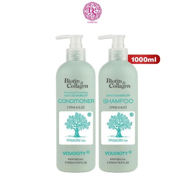DẦU GỘI XẢ BIOTIN & COLLAGEN PASIORI MẪU MỚI (CÓ TEM VISI)