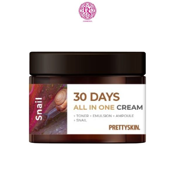 KEM DƯỠNG PRETTY SKIN 30 DAYS ALL IN ONE 50ML [MUA 1 KEM DƯỠNG TẶNG 1 MẶT NẠ OHESI 25K]