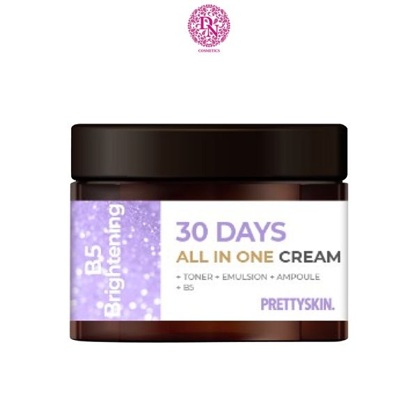 KEM DƯỠNG PRETTY SKIN 30 DAYS ALL IN ONE 50ML [MUA 1 KEM DƯỠNG TẶNG 1 MẶT NẠ OHESI 25K]