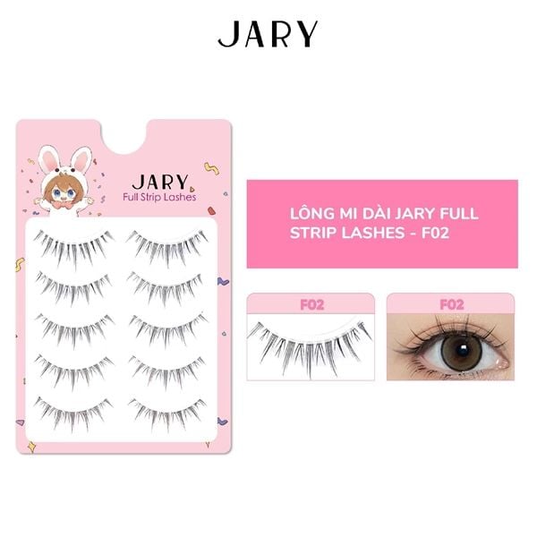 LÔNG MI GIẢ GÂN TRONG JARY FULL STRIP LASHES