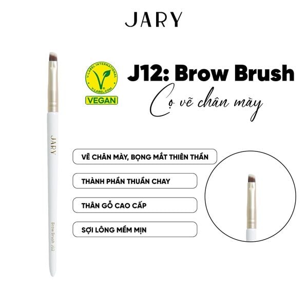 CỌ TRANG ĐIỂM CAO CẤP THUẦN CHAY JARY MAKEUP BRUSH
