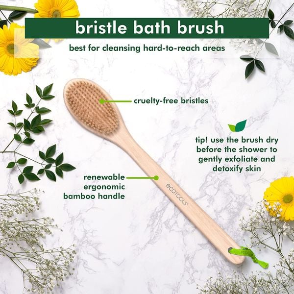 DỤNG CỤ CỌ LƯNG CAO CẤP ECOTOOLS BRISTLE BATH BRUSH