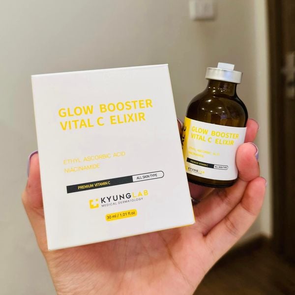 HUYẾT THANH TÁI SINH TẾ BÀO DA KYUNGLAB GLOW BOOSTER VITAL C ELIXIR 30ML