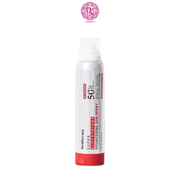 XỊT CHỐNG NẮNG WELLDERMA COOLING SUN PRAY SPF 50 PA +++ 180ML