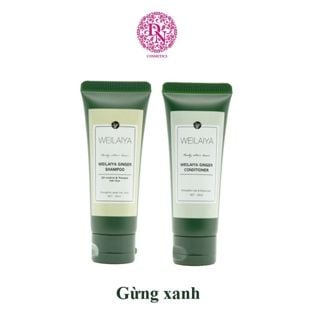 DẦU GỘI - XẢ GỪNG WEILAIYA (TẶNG KÈM SET MINI)