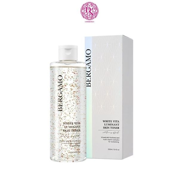 TONER TRẮNG DA BERGAMO WHITE VITA LUMINANT SKIN TONER 250ML