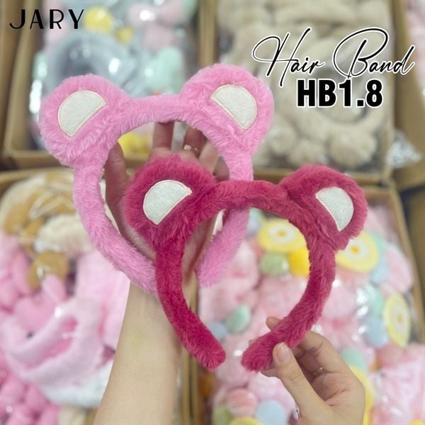 BĂNG ĐÔ CÀI TÓC TAI GẤU JARY HAIR BAND - HB1 - HB1.8