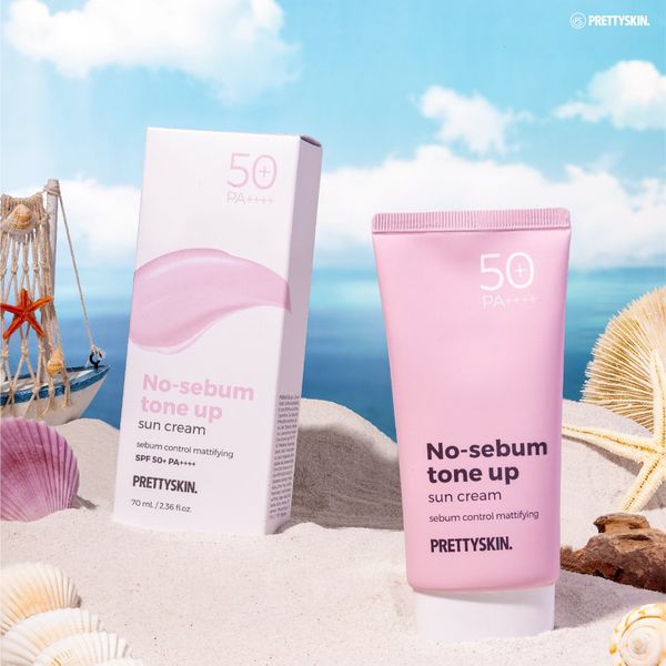 KEM CHỐNG NẮNG PRETTY SKIN SUN CREAM 70ML [MUA 1 KEM CHỐNG NẮNG TẶNG 1 MẶT NẠ OHESI 25K]