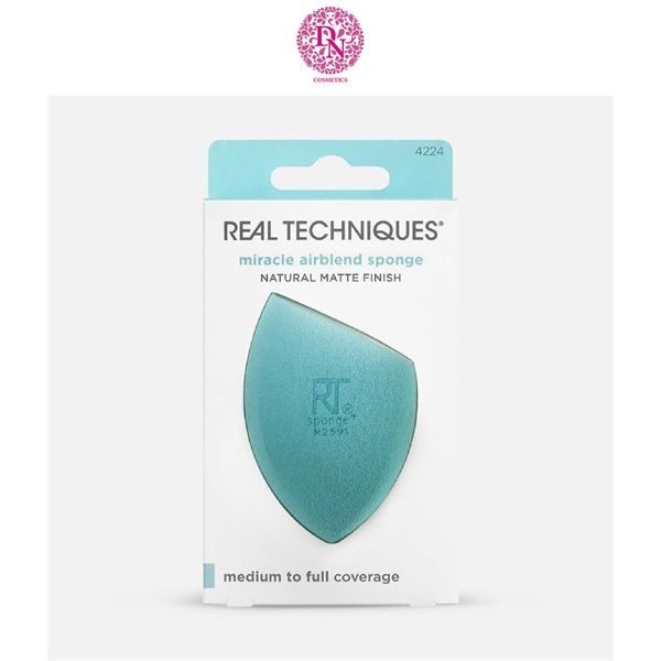 MÚT TÁN NỀN REAL TECHNIQUES MIRACLE AIRBLEND SPONGE - MÀU XANH